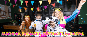 Alles für FASCHING, FASTNACHT, FASNACHT und KARNEVAL