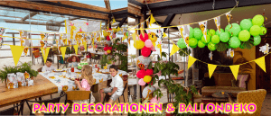 PARTYDEKO UND BALLONDEKO